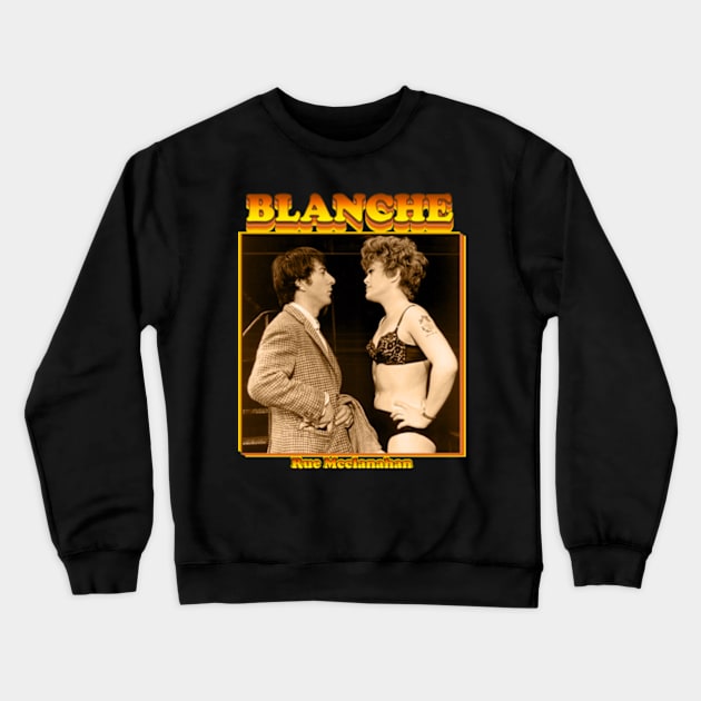 Blanche Sexy 80s Crewneck Sweatshirt by CrazyRich Bimasakti1'no11